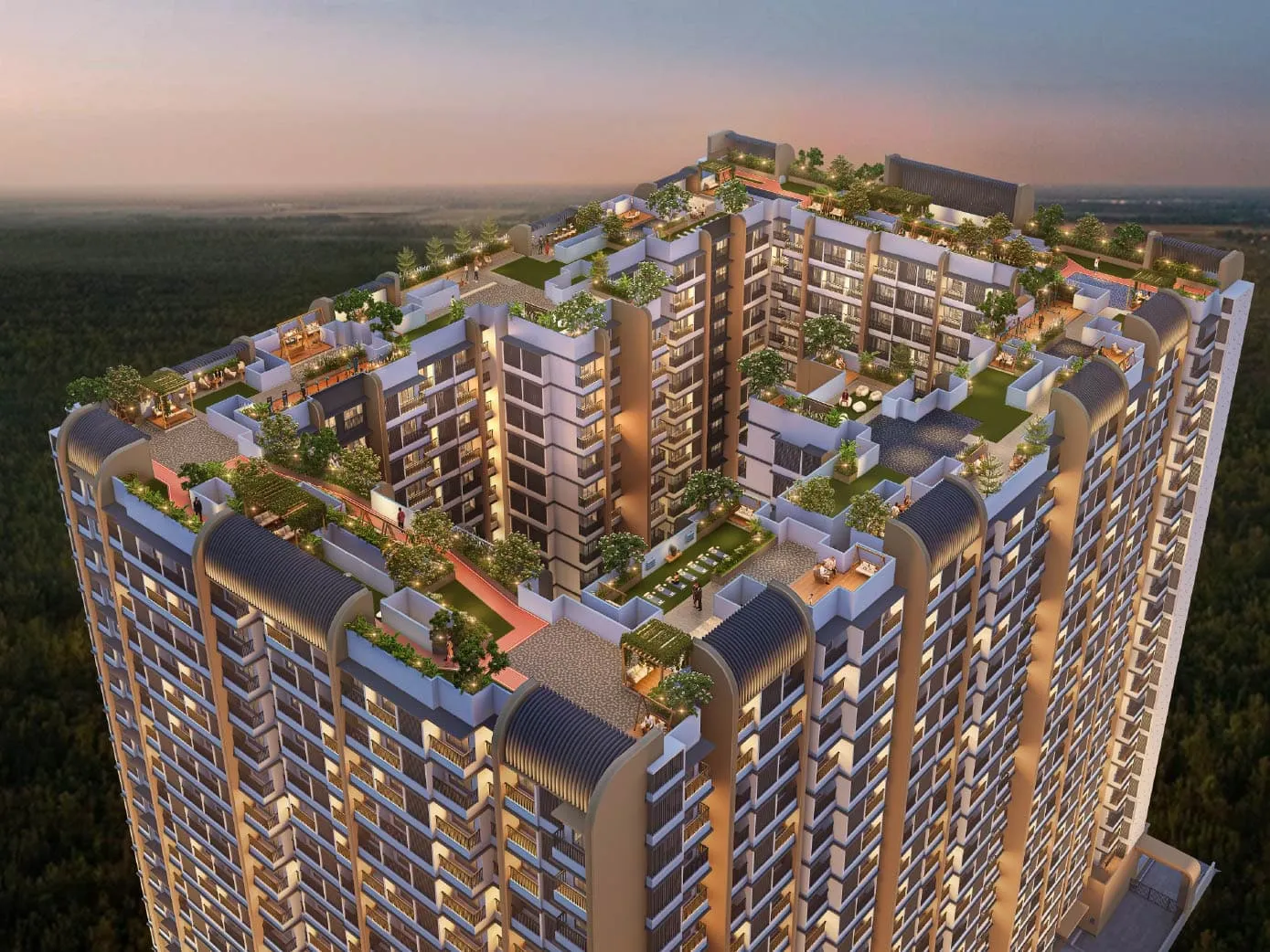 1, 2 & 3 BHK sea view homes in Versova