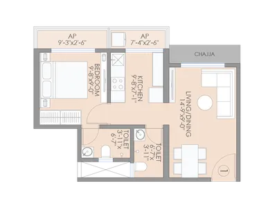 1 & 2 BHK Homes in Virar West