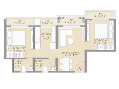 1 & 2 BHK Homes in Virar West